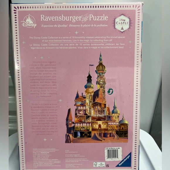 Disney | Toys | Disney Castle Collection Ravensburger Rapunzel Tangled ...